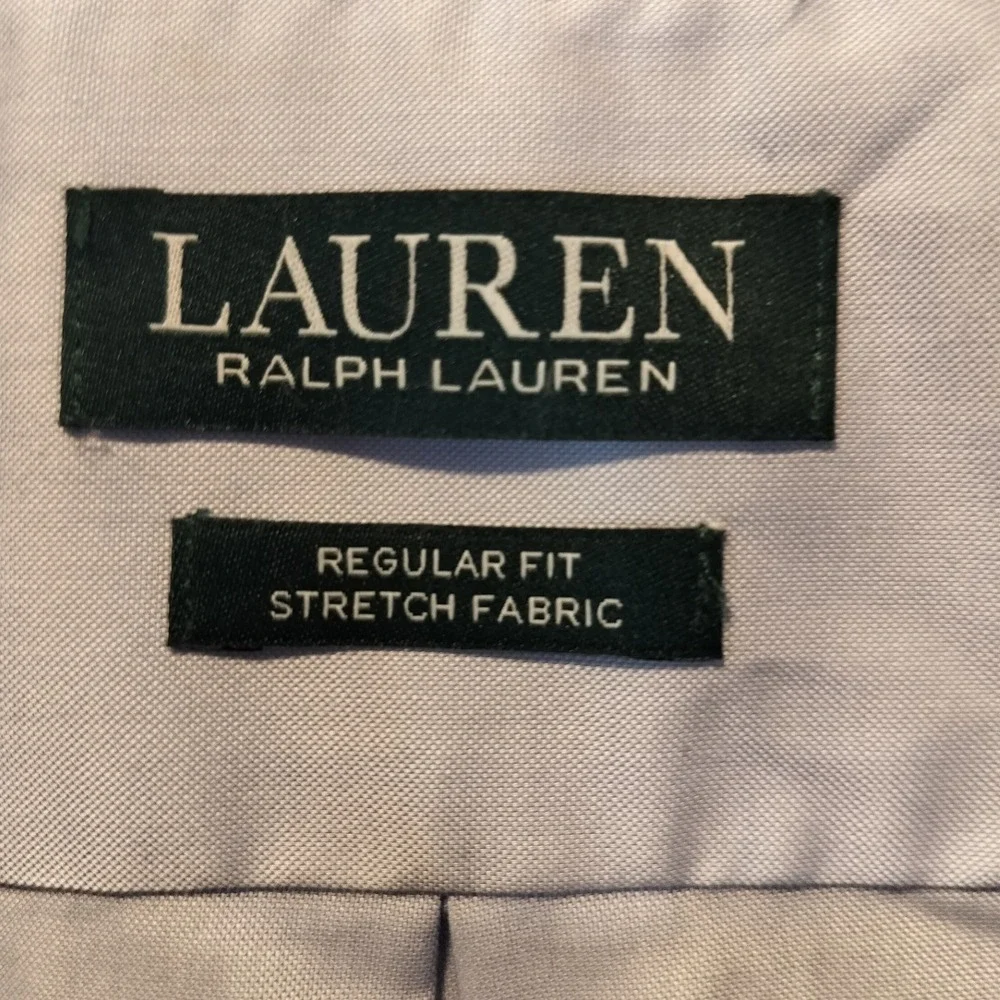 2 Lauren Ralph Lauren Men's XL 17 1/2 34/35  Button Up‎ Dress Shirts
